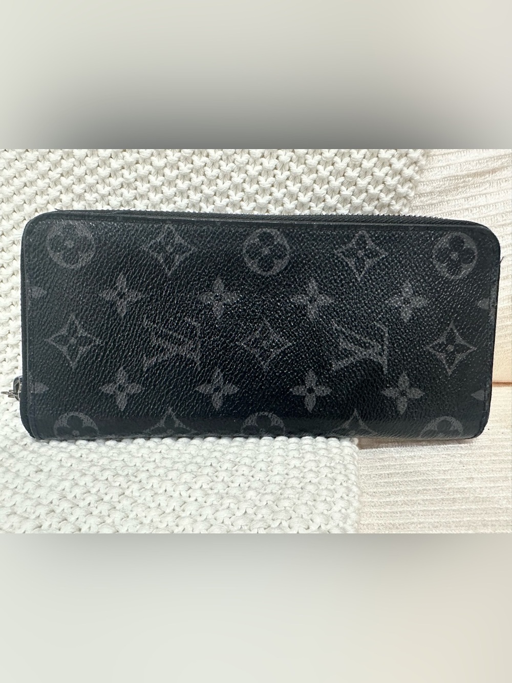 🖤 Authentic Louis Vuitton Zippy Organizer Monogram Eclipse 🖤
